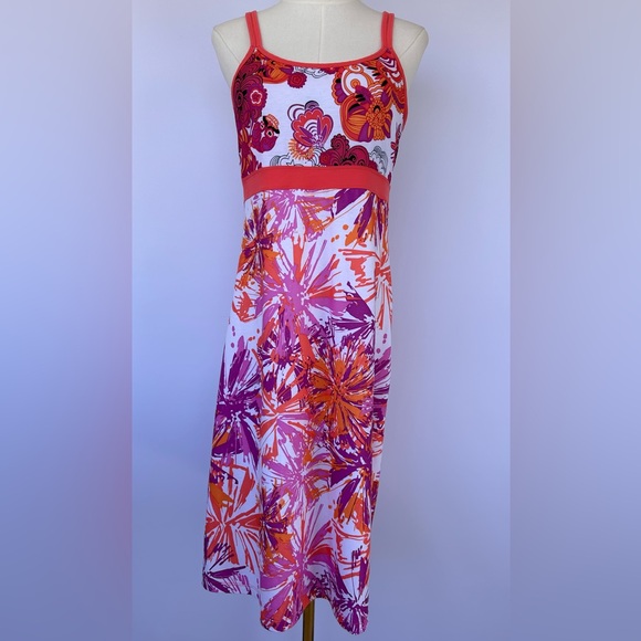 Prana Dresses & Skirts - prAna Women’s Ayla Dress Athleisure/Outdoor Shelf Bra CrissCross Straps Size XL